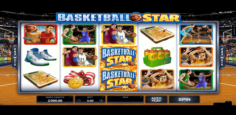 basketball star slot